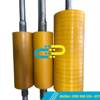 Nhận bọc cao su, PU trục, cốt