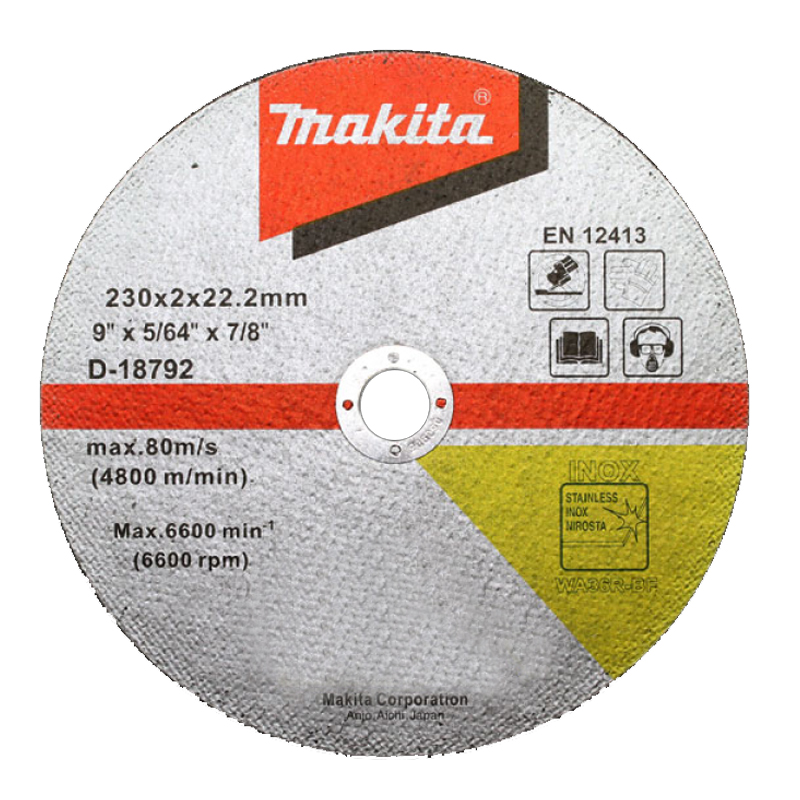 Makita D-18792 cutting stone